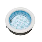 Bestway 60001 Lay-Z-Spa Whirlpool Miami AirJet 2 - 4 személyes felfújható jakuzzi 180 x 66 cm, 120 fúvókával, fedővel, fűtéssel és ChemConnect adagolóval