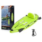 Bestway 65097 Hydro-Force Koracle Fishing egyszemélyes felfújható horgász kajak szett 270 x 100 cm, evezővel és pumpával