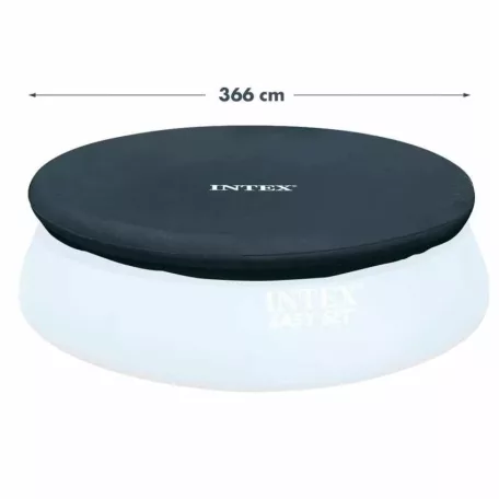 Bestway RODOSZ_VT 366 x 76 cm  5,37 m3 puhafalú kerti medence szett 16W papírszűrős vízforgatóval és védőtakaróval (FFA 639 , 57274 + 58381)