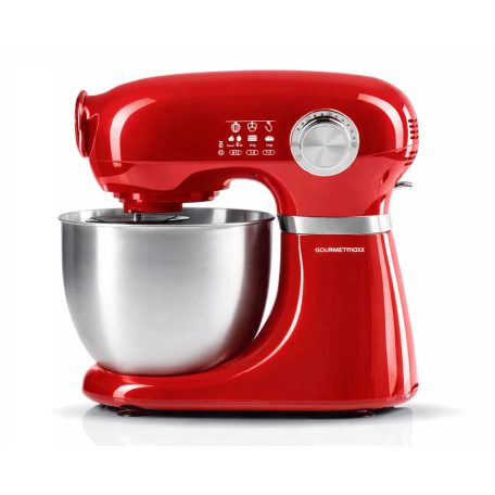GourmetMaxx RETRO (piros) / Bergner Stand Mixer BG-51157-LV-10 (lila) 1000W 5L konyhai robotgép, dagasztógép, habverő (488442)