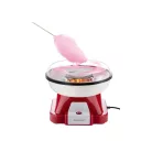 Bestron ACCM-400B háztartási retró 500W vattacukor készítő gép, 10 db bambusz pálcával és adagoló kanállal, kék