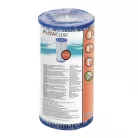 Bestway "III" FFH 017 (58012) 1 db papírfilter, szűrőbetét, szűrőpatron 58462  Skimatic szimmer és vízforgató COMBO-hoz (szűrőkartus)