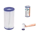 Bestway "III" FFH 017 (58012) 1 db papírfilter, szűrőbetét, szűrőpatron 58462  Skimatic szimmer és vízforgató COMBO-hoz (szűrőkartus)