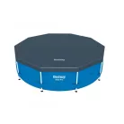 Bestway 58037 fémvázas takaró, 366 cm takarófólia, védőtakaró INTEX / Bestway BAHAMA fémvázas, csővázas kerti medencére
