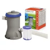   Bestway 58383 papírszűrős vízforgató szivattyú 29W 2006 l/óra (2 m3/h) gégecsövekkel