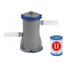 Bestway 58386 papírszűrős vízforgató szivattyú 32W 3028 l/óra (3 m3/h) gégecsövekkel