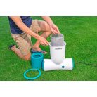 Bestway 58462 Skimatic COMBO FlowClear Skimmer, papírszűrős vízforgató és szkimmer (elektromos levélcsapda) 2.5 m3/h 48W (VPA 026)