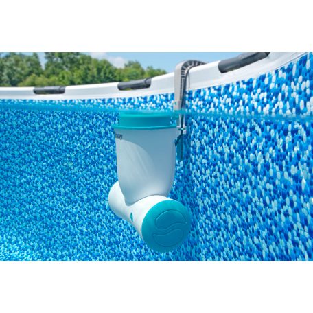 Bestway 58462 Skimatic COMBO FlowClear Skimmer, papírszűrős vízforgató és szkimmer (elektromos levélcsapda) 2.5 m3/h 48W (VPA 026)