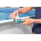 Bestway 58462 Skimatic COMBO FlowClear Skimmer, papírszűrős vízforgató és szkimmer (elektromos levélcsapda) 2.5 m3/h 48W (VPA 026)