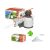 Bestway 58497 + PS500 homokszűrő, 5,7 m3/h 230W homokszűrős vízforgató egység kerti medencékhez 500g Polysphere szűrőgolyóval