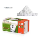Bestway 58497 + PS500 homokszűrő, 5,7 m3/h 230W homokszűrős vízforgató egység kerti medencékhez 500g Polysphere szűrőgolyóval