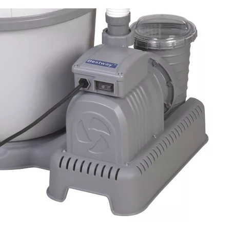 Bestway 58497 homokszűrő, 5,7 m3/h 230W homokszűrős vízforgató egység kerti medencékhez
