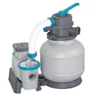 Bestway 58499 homokszűrő, 8.3 m3/h 280W homokszűrős vízforgató egység kerti medencékhez