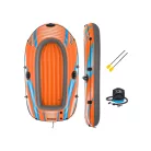 Bestway 61141 Kondor Elite Raft Set felfújható 2 személyes csónak evezővel pumpával, kétszemélyes gumicsónak szett 196 x 106 x 31 cm, 120 kg teherbírással