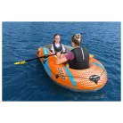Bestway 61141 Kondor Elite Raft Set felfújható 2 személyes csónak evezővel pumpával, kétszemélyes gumicsónak szett 196 x 106 x 31 cm, 120 kg teherbírással