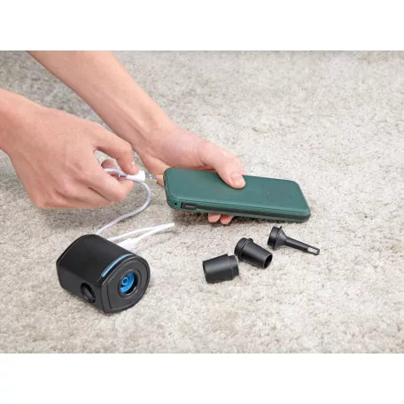Bestway 62289 Powertouch Pocket 427 PSI 90 L/perc utazó, mini elektromos pumpa, matracpumpa szívó és fújó funkcióval, 85 gramm