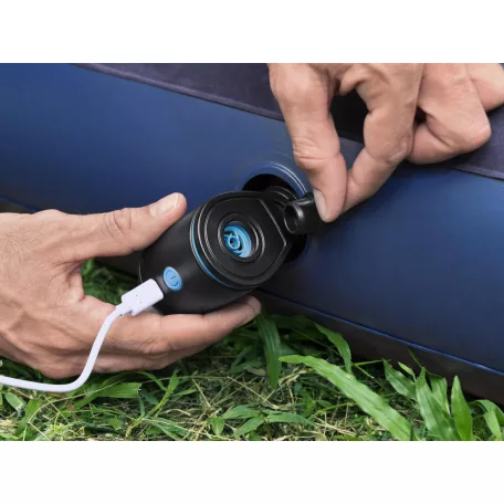 Bestway 62289 Powertouch Pocket 427 PSI 90 L/perc utazó, mini elektromos pumpa, matracpumpa szívó és fújó funkcióval, 85 gramm