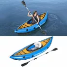 Bestway 65115 Hydro-Force Cove Champion egyszemélyes felfújható kajak - kenu 275 x 81 cm, evezővel és pumpával