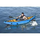 Bestway 65115 Hydro-Force Cove Champion egyszemélyes felfújható kajak - kenu 275 x 81 cm, evezővel és pumpával