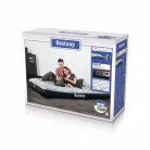 Bestway 67836 Tritech felfújható kétszemélyes velúr ágy / matrac, 2 személyes vendégágy automata, beépített elektromos pumpával 203 x152 x 30 cm