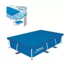 Bestway AMALFI VT 300 x 201 x 66 cm szögletes, fémvázas (csővázas) kerti medence szett vízforgatóval és védőtakaróval (FFA 679 VT)