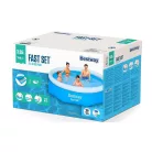 Bestway KORFU VF 305 x 76 cm puhafalú, felfújható peremű kerti medence vízforgatóval 3982L