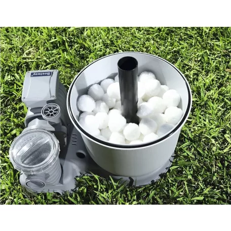 INTEX 29045 / Bestway Polysphere 500g poliszférikus szűrőgolyó 18kg kvarchomok helyett homokszűrős vízforgatóba