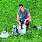 INTEX 29045 / Bestway Polysphere 500g poliszférikus szűrőgolyó 18kg kvarchomok helyett homokszűrős vízforgatóba