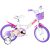 Bimbo Bike Speed MTB lány 16" kerékpár, kislány bicikli levehető támaszó kerekekkel, Unikornis design