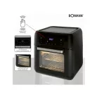 Bomann FR 6031 H CB / Clatronic FR 3747 H AirFryer 1500W forrólevegős, légkeveréses digitális sütő, minisütő, forgó grillel, lámpával