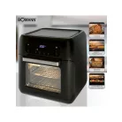 Bomann FR 6031 H CB / Clatronic FR 3747 H AirFryer 1500W forrólevegős, légkeveréses digitális sütő, minisütő, forgó grillel, lámpával