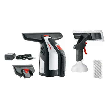 Bosch GlassVAC elektromos, akkus ablaktisztító extra szívóteljesítménnyel, 3.6V Li-ion akkumulátoros ablakporszívó (GlassVAC06008B7000)