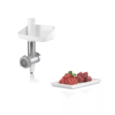 Bosch MUM4856 univerzális 600W 3.9L fehér konyhai robotgép, dagasztógép, húsdarálóval, turmixal, citruspréssel, reszelővel és aprítóval