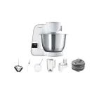 Bosch MUM5XW20 SCALE 1000W 3.9L fehér - barna konyhai robotgép, dagasztógép turmixal, reszelővel és aprítóval, beépített mérleggel