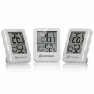 Bresser ClimaTemp XL szett, 6 darabos digitális hőmérő és páratartalom mérő (higrométer), hőmérő és hygrométer
