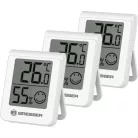 Bresser ClimaTemp XL szett, 6 darabos digitális hőmérő és páratartalom mérő (higrométer), hőmérő és hygrométer