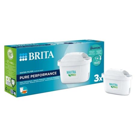 Brita Maxtra Pro 3 darabos vízszűrő készlet, szűrőpatron, szűrőbetét, szűrő filter Brita, Brita Maxtra és Livarno Home / SilverCrest vízszűrő kancsókhoz