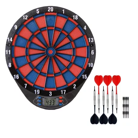 Bull's Matchpoint 67953 elektromos (elemes), elektronikus darts tábla LCD kijelzővel, 2 x 3 dart szettel