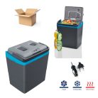 BONTOTT Rocktrail REK 29 C1 (Crivit CoolBox CEK 29 B4) 12V / 230V autós + hálózati 30L ECO hűtő-fűtő elektromos hűtőtáska (14 napos visszavásárolt)