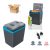 BONTOTT Rocktrail REK 29 C1 (Crivit CoolBox CEK 29 B4) 12V / 230V autós + hálózati 30L ECO hűtő-fűtő elektromos hűtőtáska (14 napos visszavásárolt)