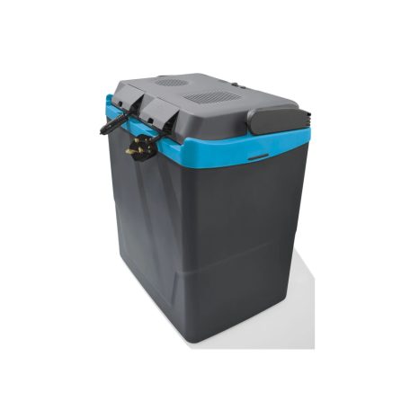 BONTOTT Rocktrail REK 29 C1 (Crivit CoolBox CEK 29 B4) 12V / 230V autós + hálózati 30L ECO hűtő-fűtő elektromos hűtőtáska (14 napos visszavásárolt)