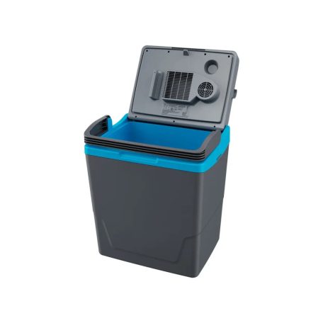 BONTOTT Rocktrail REK 29 C1 (Crivit CoolBox CEK 29 B4) 12V / 230V autós + hálózati 30L ECO hűtő-fűtő elektromos hűtőtáska (14 napos visszavásárolt)