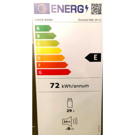 BONTOTT Rocktrail REK 29 C1 (Crivit CoolBox CEK 29 B4) 12V / 230V autós + hálózati 30L ECO hűtő-fűtő elektromos hűtőtáska (14 napos visszavásárolt)