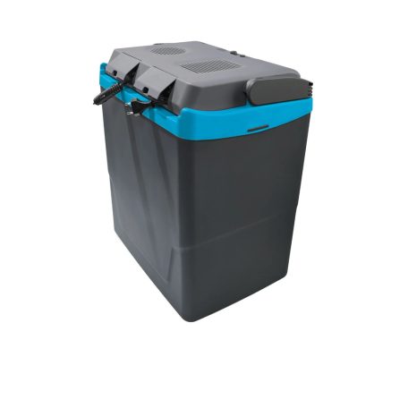 Crivit CoolBox CEK 29 B5 / Rocktrail REK 29 D1 ECO 12V / 230V autós + hálózati 30L hűtő-fűtő elektromos (termoelektromos) hűtőtáska Peltier elemmel, akár 20°C hűtési kapacitással