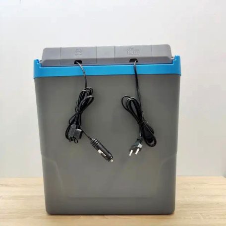 Crivit CoolBox CEK 29 B5 / Rocktrail REK 29 D1 ECO 12V / 230V autós + hálózati 30L hűtő-fűtő elektromos (termoelektromos) hűtőtáska Peltier elemmel, akár 20°C hűtési kapacitással