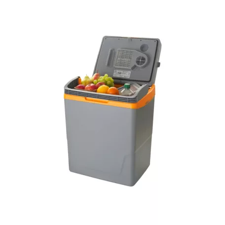 Crivit CoolBox CEK 29 C1 / B5 ECO 12V / 230V autós + hálózati 30L hűtő-fűtő elektromos (termoelektromos) hűtőtáska Peltier elemmel, akár 20°C hűtési kapacitással