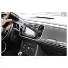CLEANmaxx 7.4V 1800 mAh mini akkus kézi porszívó szívó és fújó funkcióval, mosható EPA filterrel, kefés toldattal