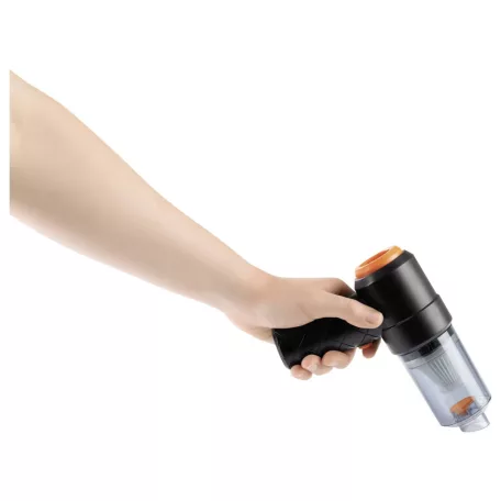 CLEANmaxx 7.4V 1800 mAh mini akkus kézi porszívó szívó és fújó funkcióval, mosható EPA filterrel, kefés toldattal