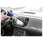 CLEANmaxx 3.7V 1200 mAh mini akkus kézi porszívó szívó és fújó funkcióval, mosható EPA filterrel, kefés toldattal, üvegtörő és övvágó funkcióval