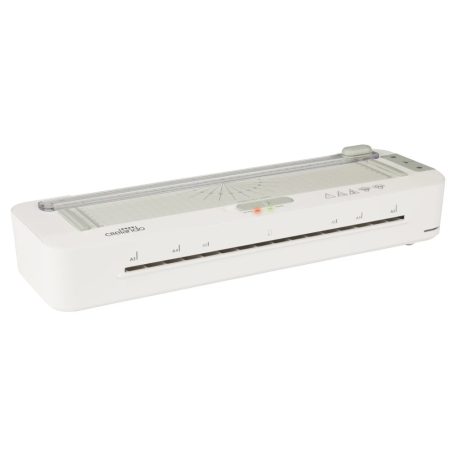 Crelando CLG 450 A1 Prémium 450W A3 / A4 hideg - meleg lamináló, laminátor, laminálógép görgős papírvágóval és 8 db A3 lamináló fóliával